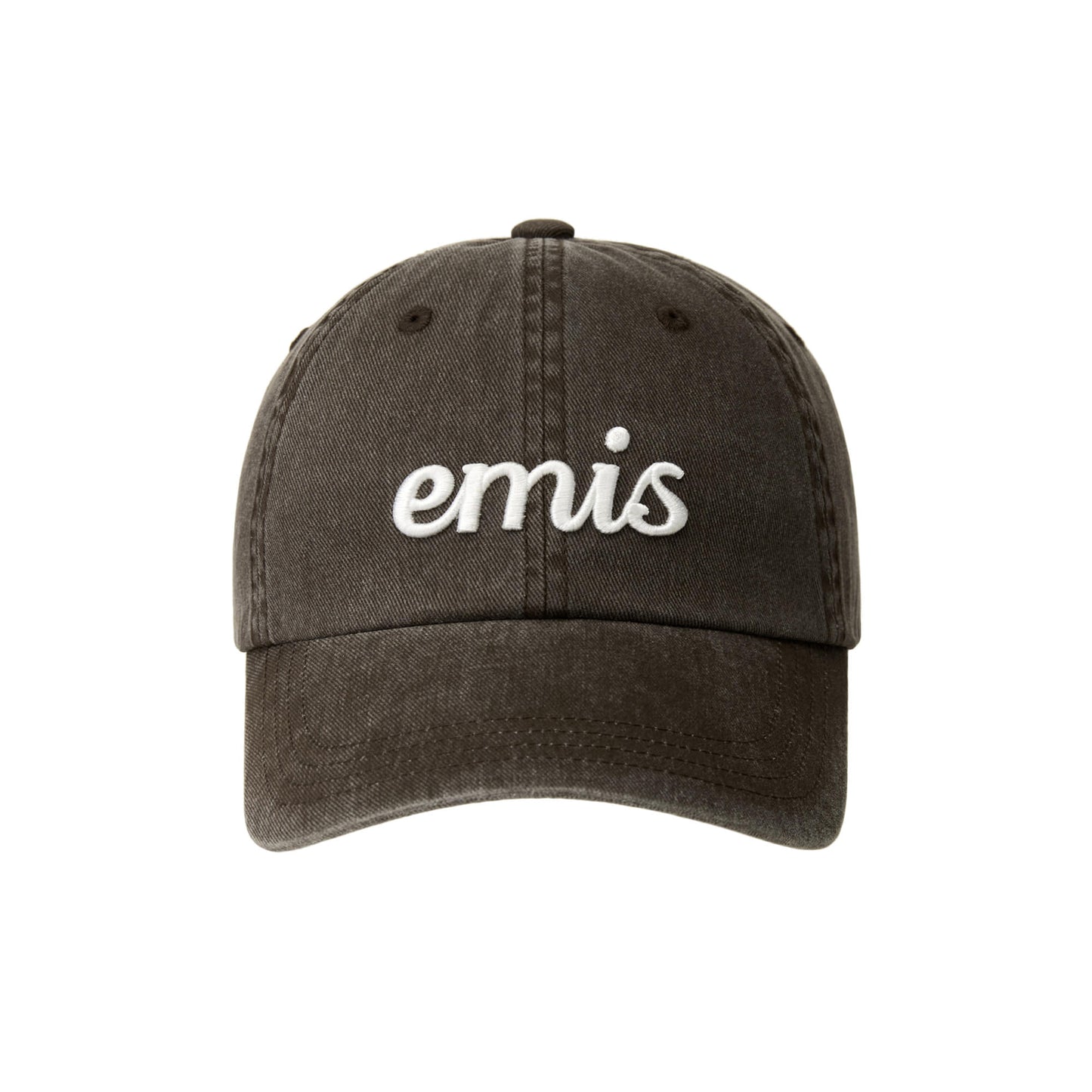 VINTAGE PIGMENT BALL CAP-BROWN