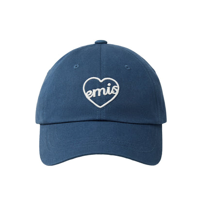 HEART BALL CAP-BLUE GREEN