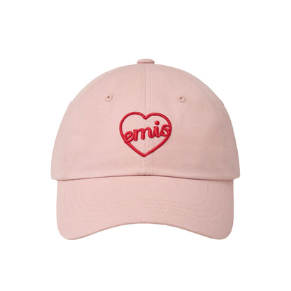HEART BALL CAP-PINK