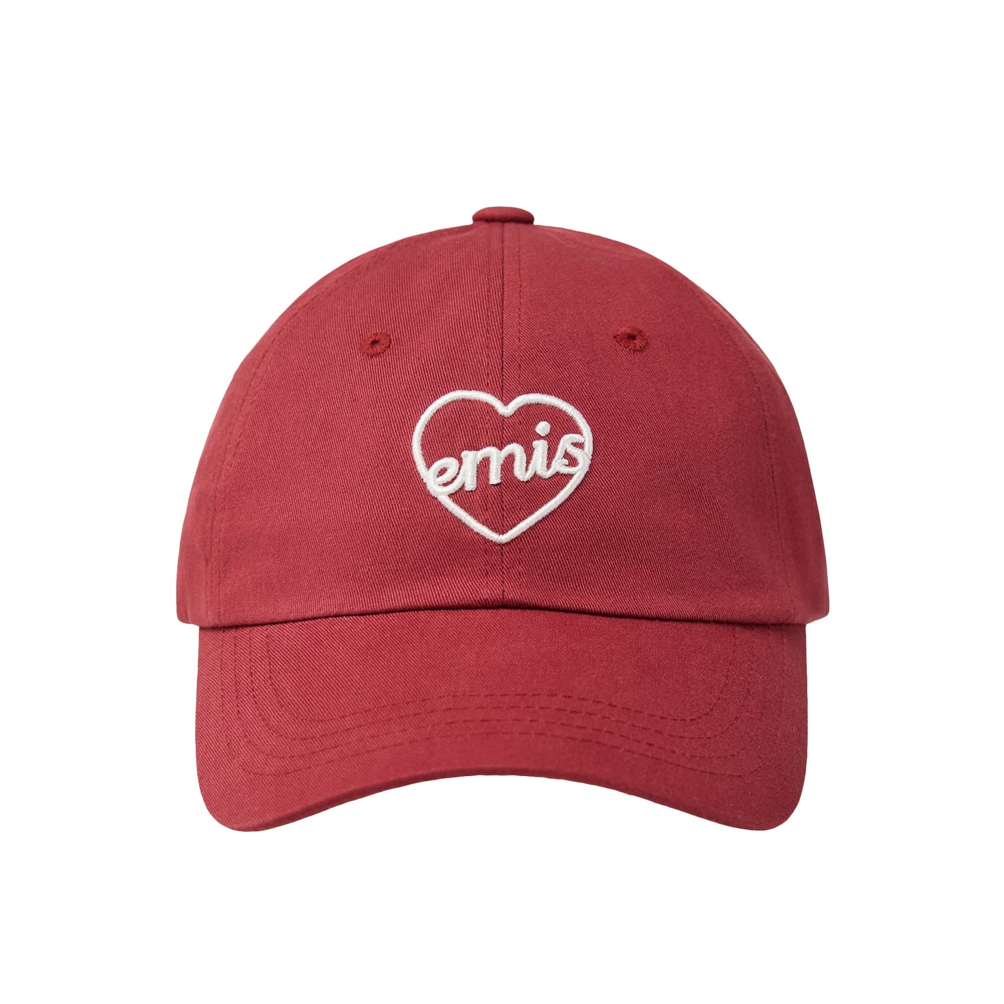 HEART BALL CAP-RED