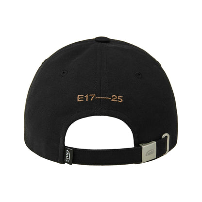 OXFORD BALL CAP-BLACK