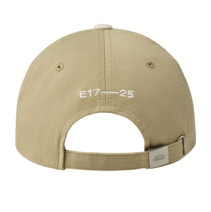 HEART WAPPEN TONE ON TONE BALL CAP-BEIGE