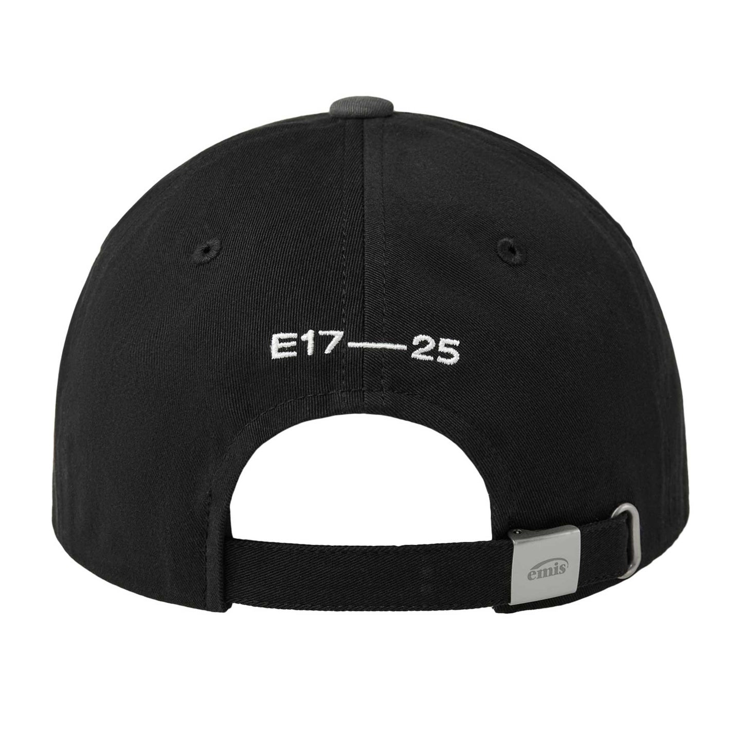 HEART WAPPEN TONE ON TONE BALL CAP-BLACK