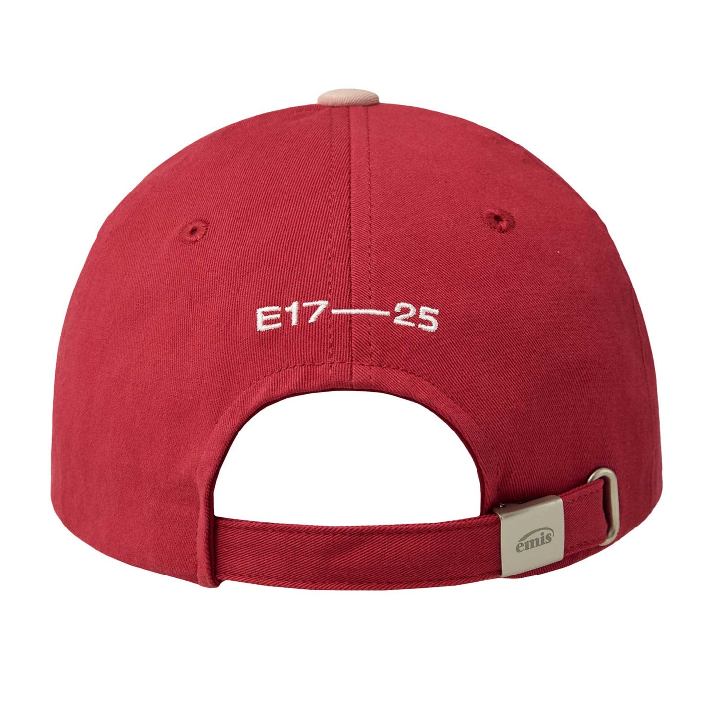 HEART WAPPEN TONE ON TONE BALL CAP-RED