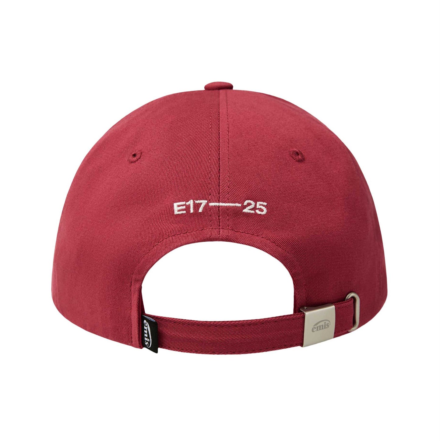 EMBOSSING LOGO BALL CAP-RED