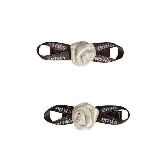 MINI CORSAGE HAIR CLIP-IVORY