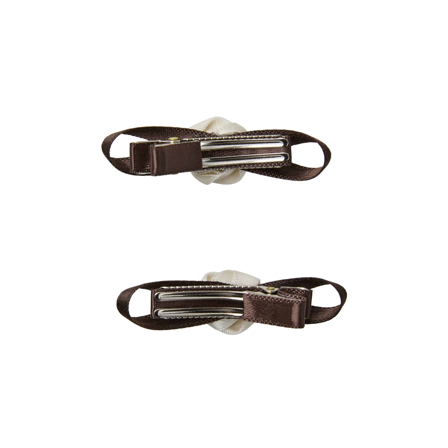 MINI CORSAGE HAIR CLIP-IVORY