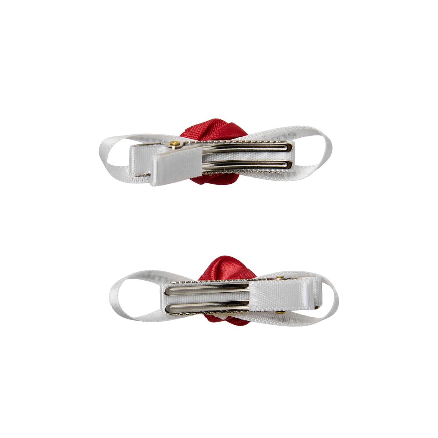 MINI CORSAGE HAIR CLIP-RED