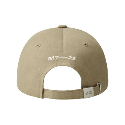 RUBBER PATCH BALL CAP-BEIGE