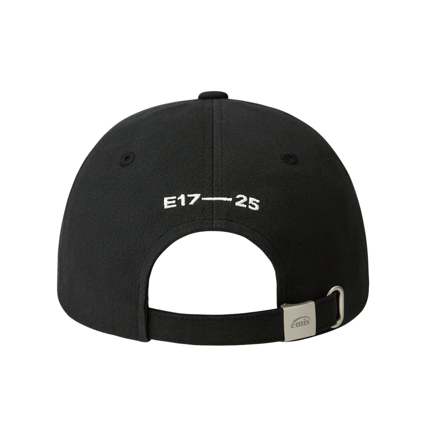 RUBBER PATCH BALL CAP-BLACK
