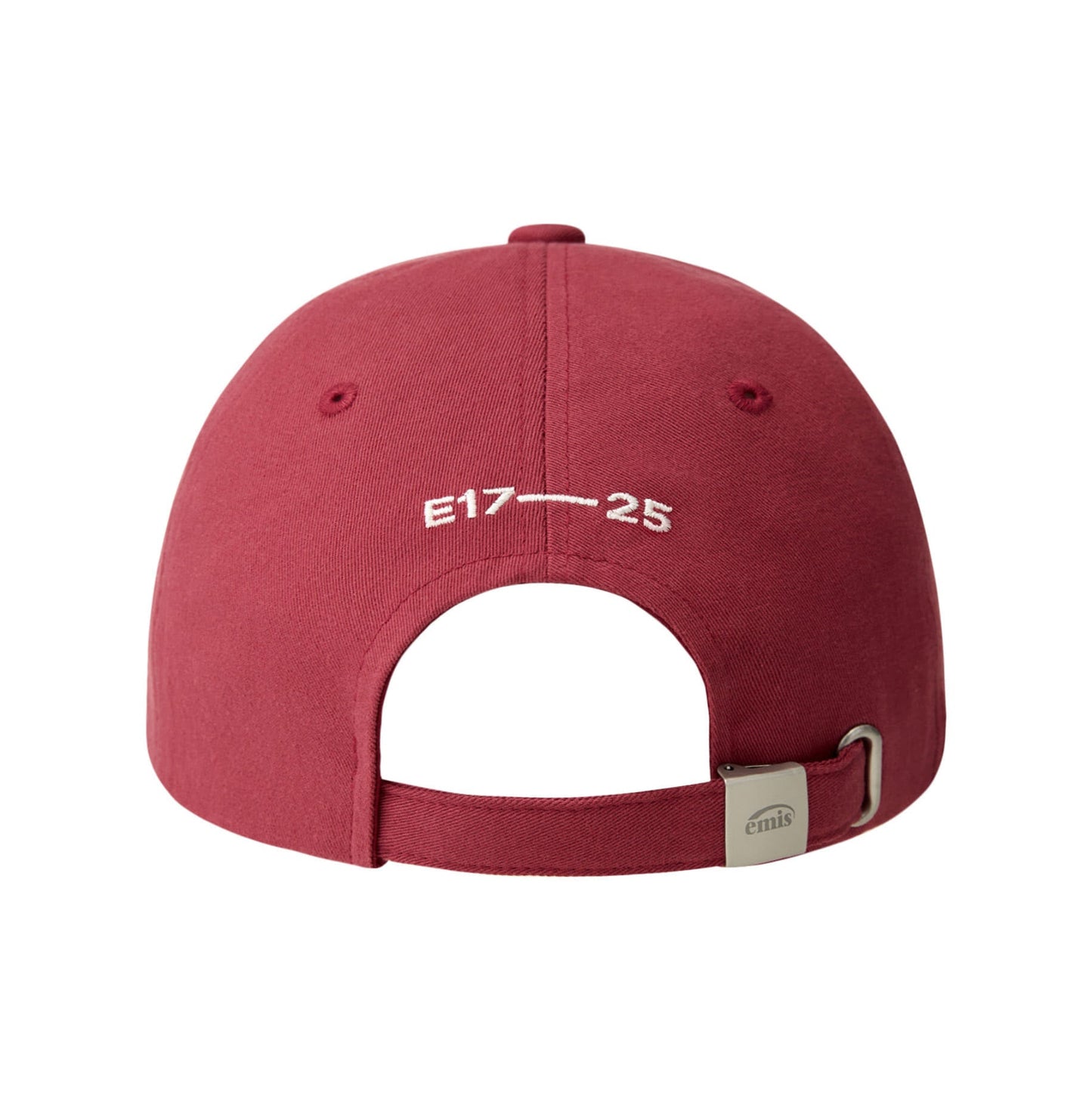 RUBBER PATCH BALL CAP-RED