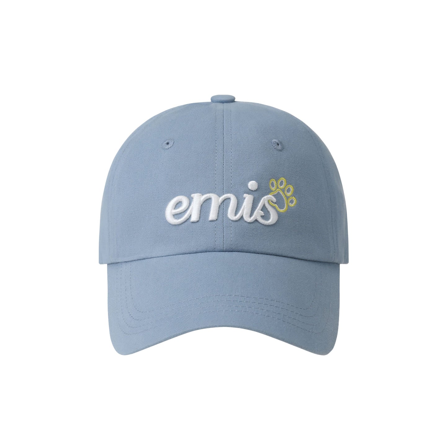 LETTERING LOGO BALL CAP-BLUE