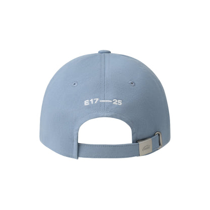 LETTERING LOGO BALL CAP-BLUE