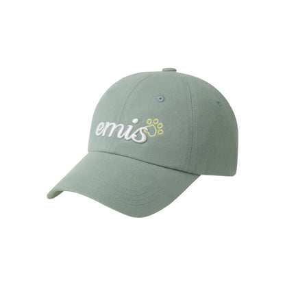 LETTERING LOGO BALL CAP-GREEN