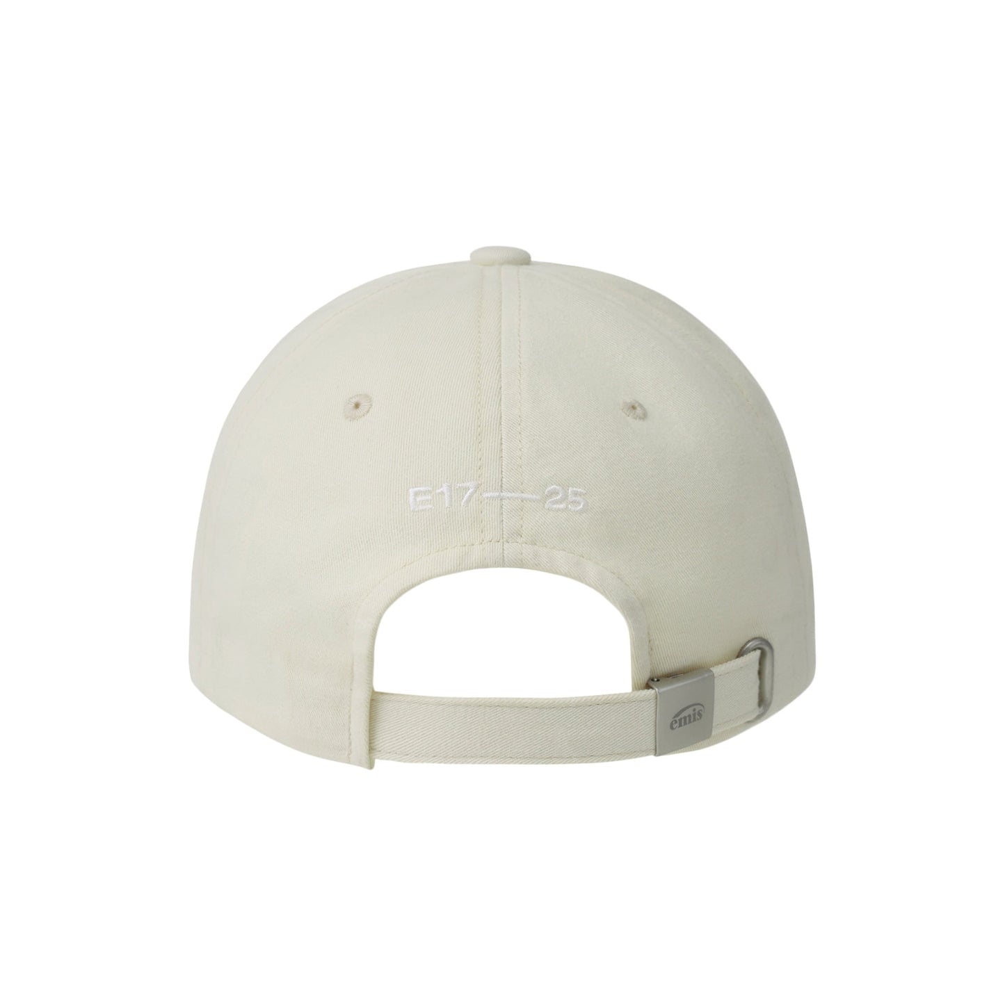 LETTERING LOGO BALL CAP-IVORY