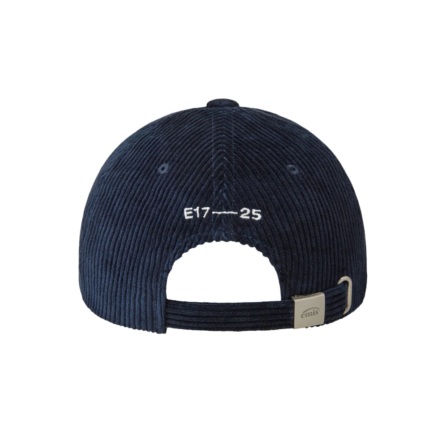 RUBBER PATCH CORDUROY BALL CAP-NAVY