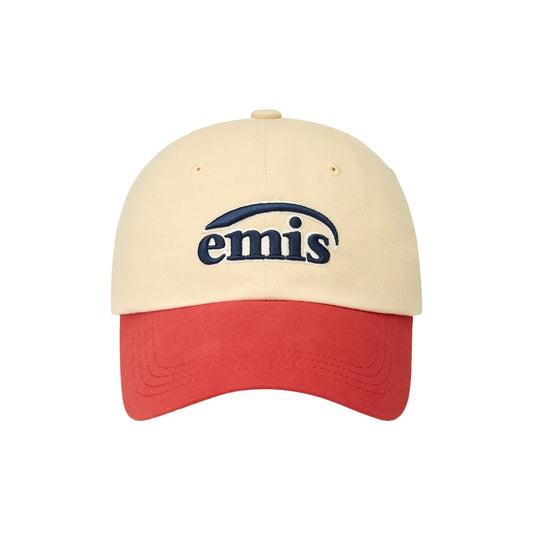 DUO LOGO TWO TONE BALL CAP-BEIGE
