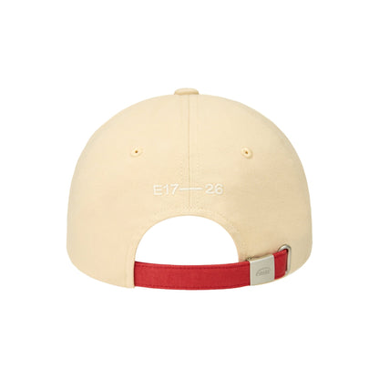 DUO LOGO TWO TONE BALL CAP-BEIGE