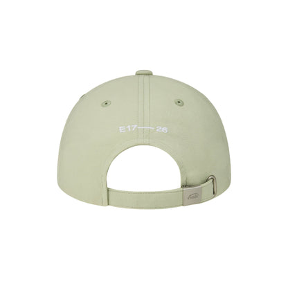 HEART RUBBER PATCH BALL CAP-MINT