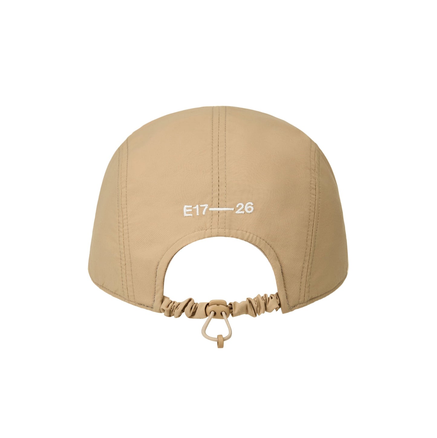 HEART RUBBER PATCH CAMP CAP-BEIGE