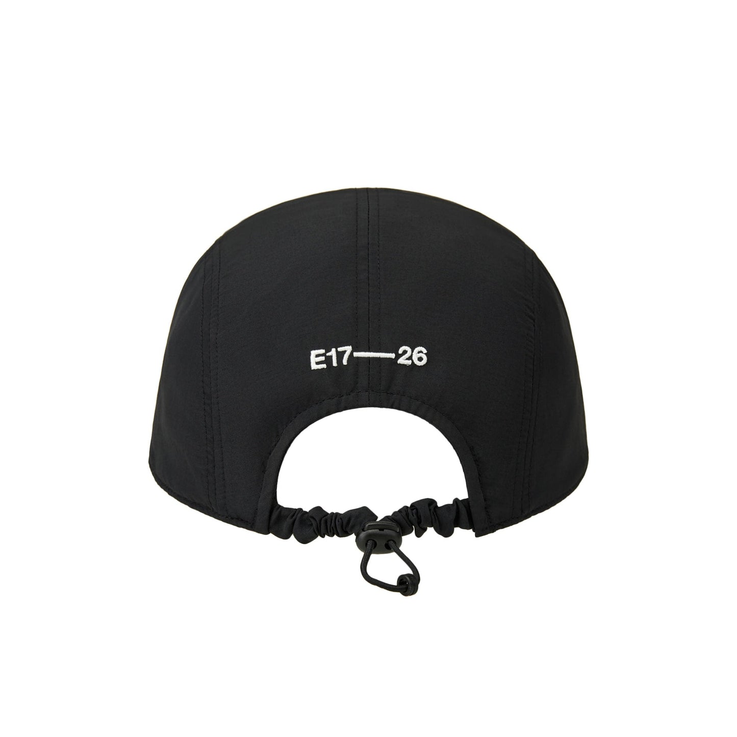 HEART RUBBER PATCH CAMP CAP-BLACK