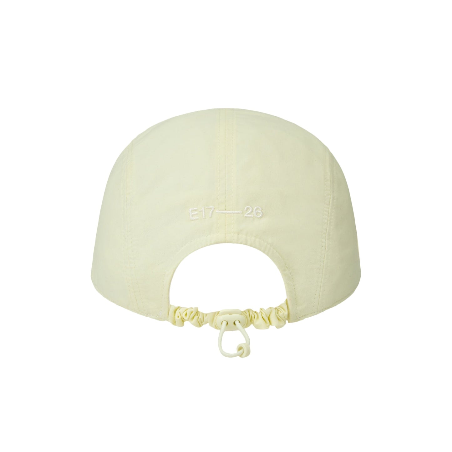 HEART RUBBER PATCH CAMP CAP-IVORY