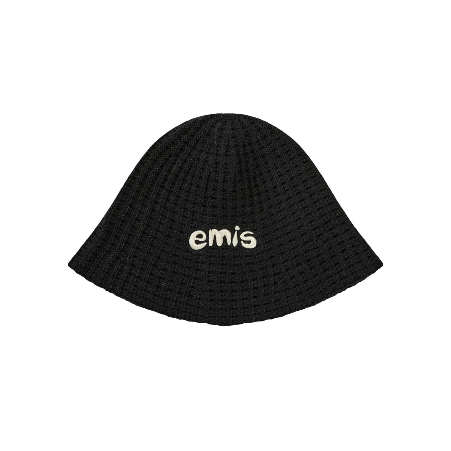 COASTAL WAFFLE KNIT BUCKET HAT