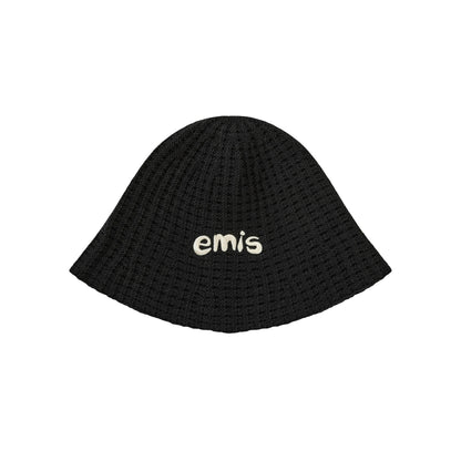 COASTAL WAFFLE KNIT BUCKET HAT