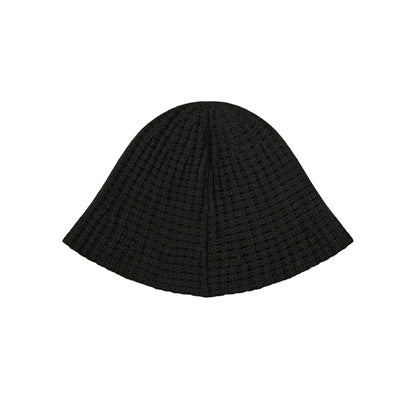 COASTAL WAFFLE KNIT BUCKET HAT