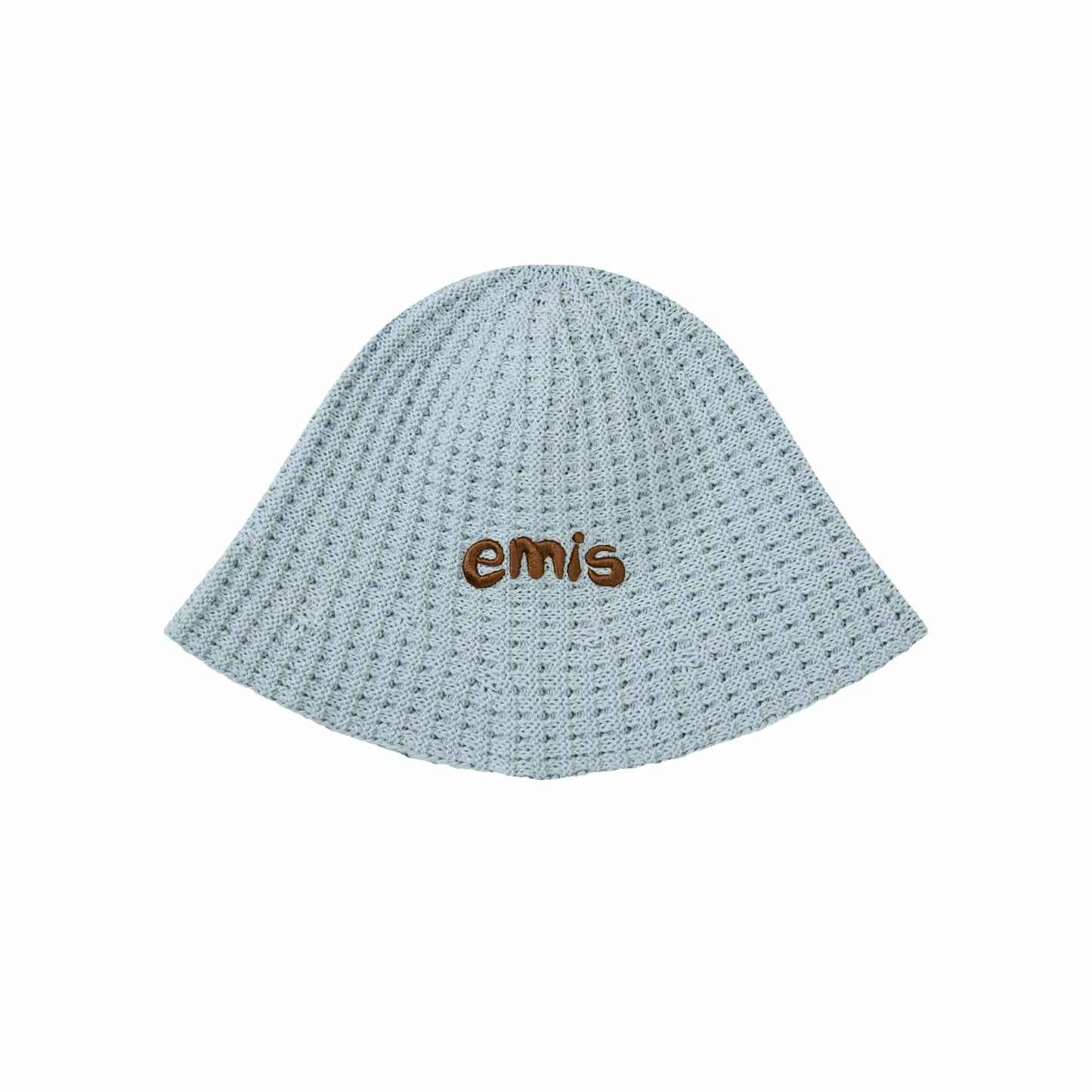 COASTAL WAFFLE KNIT BUCKET HAT