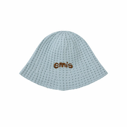COASTAL WAFFLE KNIT BUCKET HAT