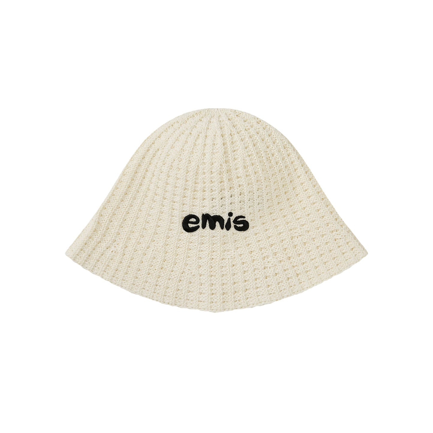 COASTAL WAFFLE KNIT BUCKET HAT