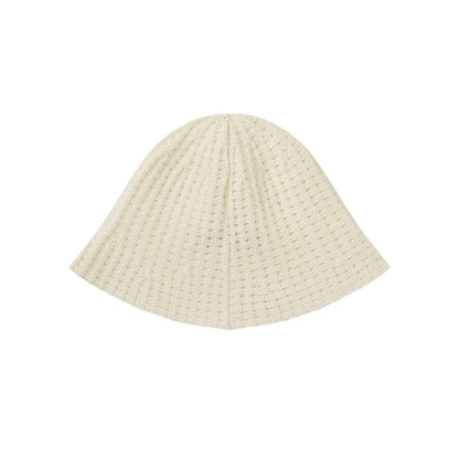 COASTAL WAFFLE KNIT BUCKET HAT