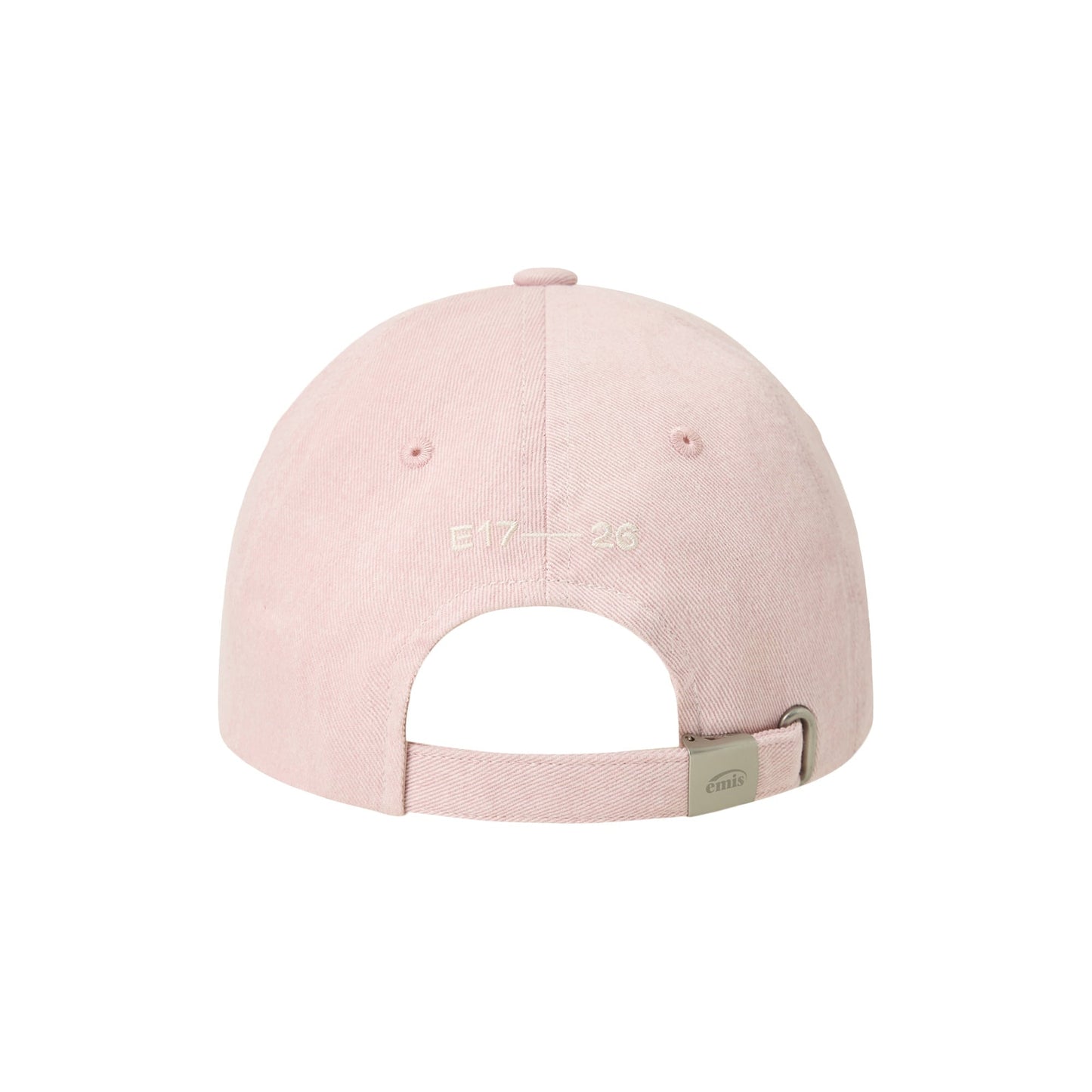 MINI RUBBER PATCH PIGMENT BALL CAP-BABY PINK