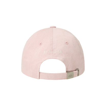 MINI RUBBER PATCH PIGMENT BALL CAP-BABY PINK