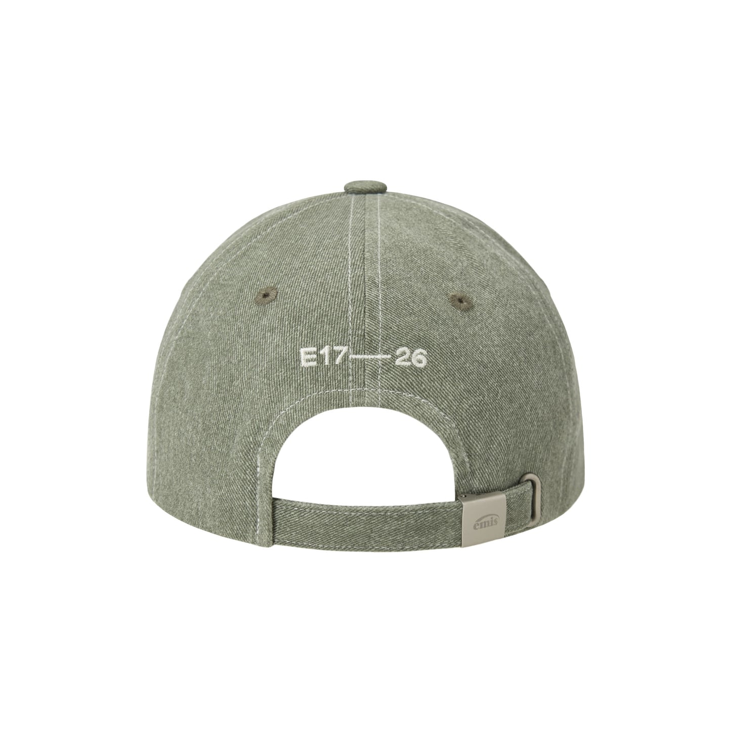 MINI RUBBER PATCH PIGMENT BALL CAP-OLIVE