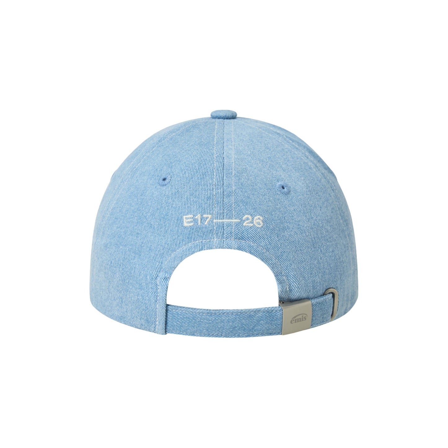 MINI RUBBER PATCH PIGMENT BALL CAP-PASTEL BLUE