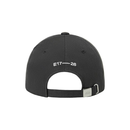 HALO LOGO BALL CAP-BLACK