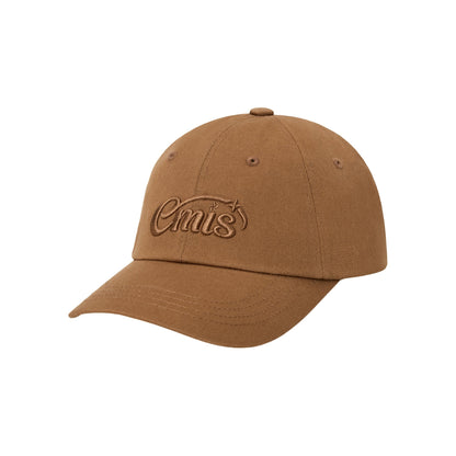 HALO LOGO BALL CAP-BROWN