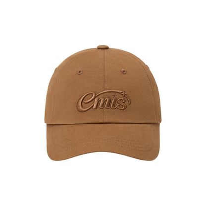 HALO LOGO BALL CAP-BROWN