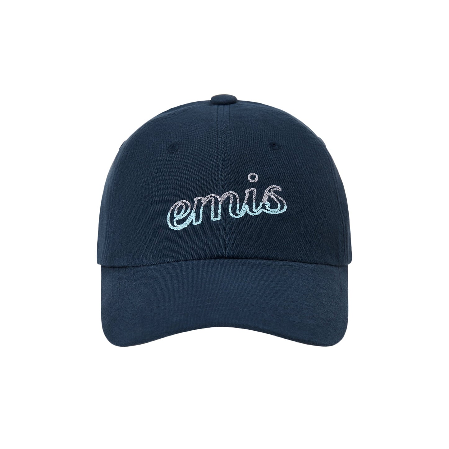 CHAIN STITCH BALL CAP-NAVY