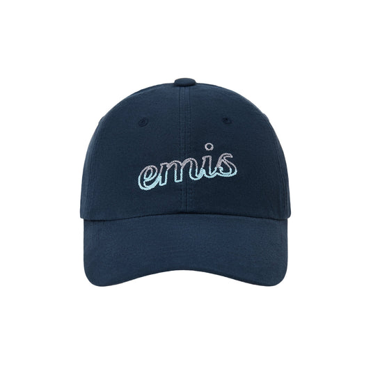 CHAIN STITCH BALL CAP-NAVY
