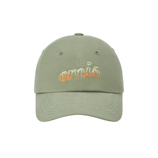CHAIN STITCH BALL CAP-OLIVE