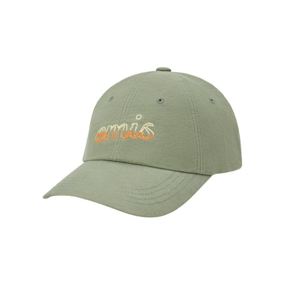 CHAIN STITCH BALL CAP-OLIVE