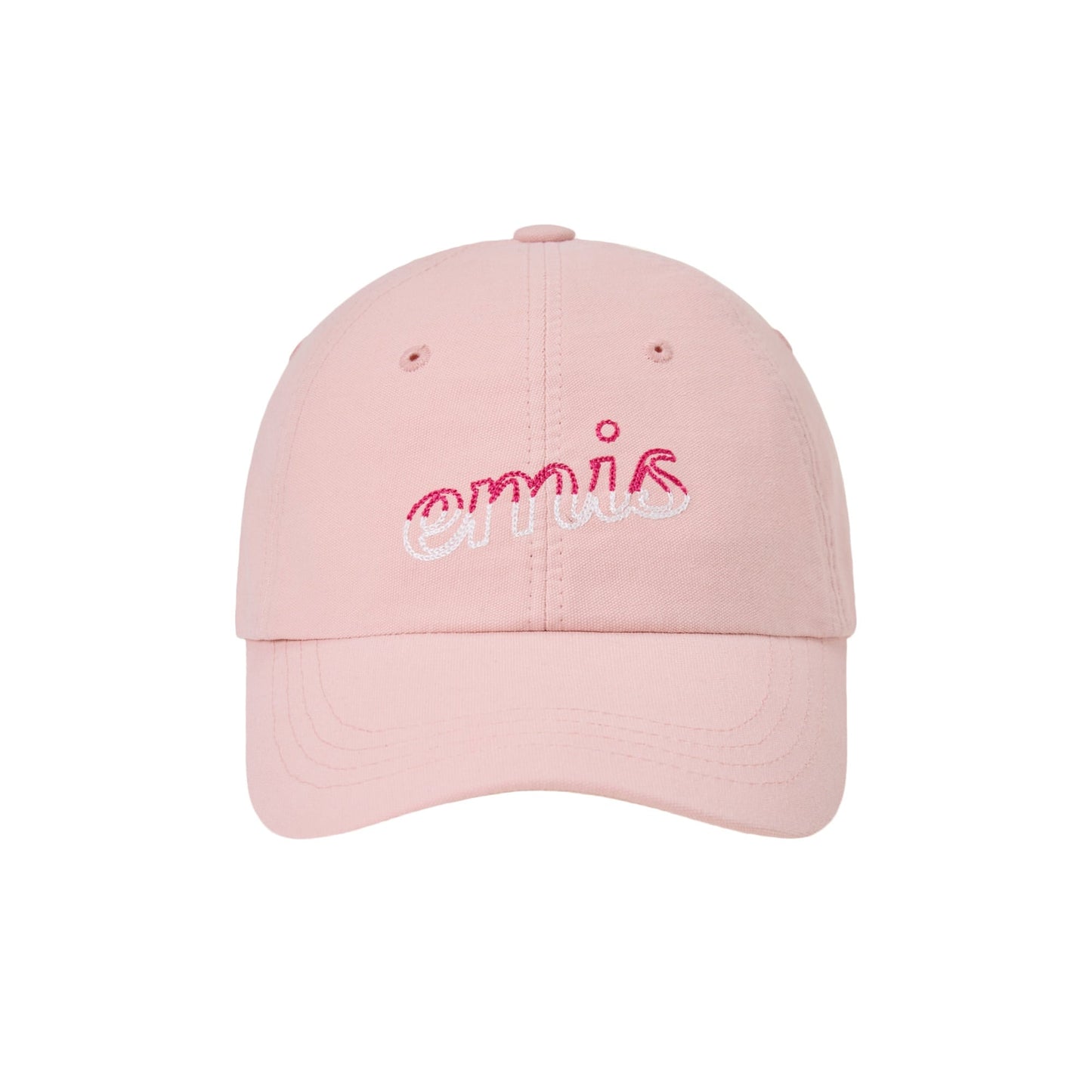 CHAIN STITCH BALL CAP-PINK
