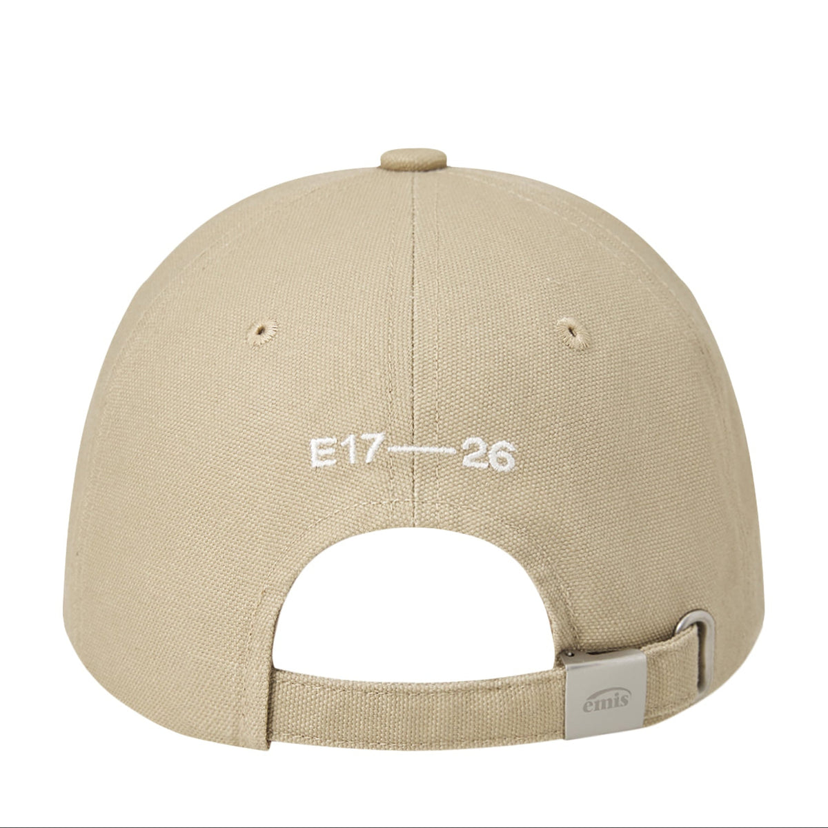 METAL LOGO BALL CAP-BEIGE