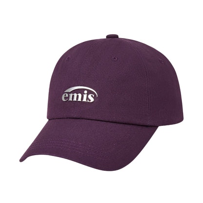 METAL LOGO BALL CAP-PURPLE