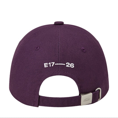METAL LOGO BALL CAP-PURPLE