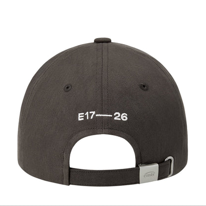 SMALL LINE PATCH BALL CAP-BROWN
