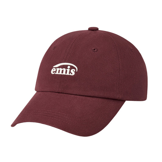 SMALL LOGO BALL CAP-BURGUNDY